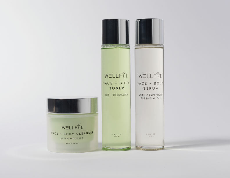 Well for home products for face and body 